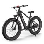 HiBoy - P6 Electric Bike w/ 62 mi Max Operating Range & 28 mph Max Speed - Black