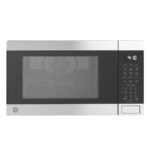GE - 1.0 Cu. Ft. Convection Countertop Microwave with Air Fry - Stainless Steel