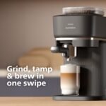 Philips - Baristina Automatic Espresso Machine - Black - Image 3