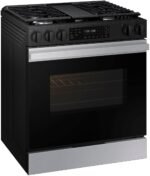 Samsung - Bespoke 6.0 Cu. Ft. Slide-In Gas Range with Air Fry - Stainless Steel - Image 6