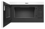 Whirlpool - 1.1 Cu. Ft. Over-the-Range Microwave with Flush Built-in Design - White - Image 2
