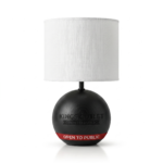 kingsoutlet 12.5” Mini Black Wood Ball Table