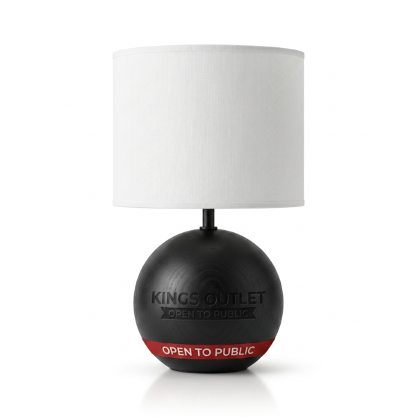 12.5” Mini Black Wood Ball Table from Kings Outlet