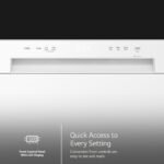 LG 24" Front Control Built-In Stainless Steel Tub Dishwasher SenseClean 52 dBA White from Kings Outlet