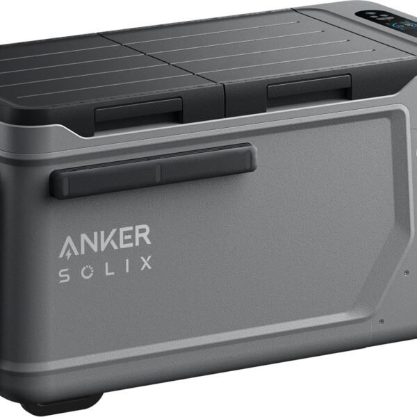 Anker SOLIX Everfrost 2 Electric Cooler 58L 61QT 288Wh Plug in Battery Refrigerator/Freezer Powered from Kings Outlet