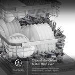 LG - 24" Top Control Smart Built-In Stainless Steel Tub Dishwasher with 3rd Rack, QuadWash Pro and 42dba - Black Stainless Steel - Image 6