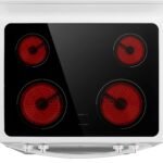 Insignia™ - 5.3 Cu. Ft. Freestanding Electric Range with Dual-Size Burner and Storage Drawer - White - Image 5