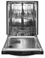 Whirlpool - 24" Top Control Built-In Stainless Steel Tub Dishwasher with Large Capacity Tall Top Rack and 50 dBA - Black - Image 6