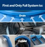 GE - 5.0 Cu. Ft. Stackable Smart Front Load Washer with Steam, SmartDispense and Odorblock Ultra Fresh Vent System - Carbon Graphite - Image 7