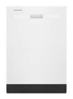 Whirlpool - Quiet Dishwasher with Boost Cycle and Pocket Handle - White