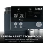 Ninja - Luxe Café Premier Series 3-in-1 Espresso, Coffee, and Cold Brew Machine with Grinder and Scale, and Hands-Free Frother - Cyberspace - Image 3