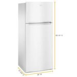 Whirlpool - 18 Cu. Ft. Wide Refrigerator Compatible With The EZ Connect Icemaker Kit - White - Image 3