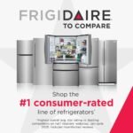 Frigidaire - Gallery 20.0 Cu. Ft. French Door Standard-Depth Refrigerator with Internal Water Dispenser - Smudge Proof Stainless Steel - Image 3