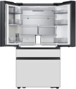 Samsung Bespoke 23 cu. ft. Counter Depth 4-Door French Door Refrigerator AI Family Hub+ from Kings Outlet
