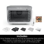 Ninja Prestige Smart XL Air Fryer Countertop Oven + Pro Cook Stainless Steel from Kings Outlet