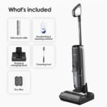 Tineco - Floor Washer Flashdry Cordless Mop & Vacuum Cleaner - 6 Series - Black - Image 3
