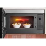 KitchenAid - 1.1 Cu. Ft. Over-the-Range Microwave with Flush Built-in Design and PrintShield Finish - Stainless Steel - Image 7