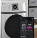 GE Profile UltraFast 4.6 Cu. Ft. High-Efficiency Smart Front Load Washer Electric Dryer Combo from Kings Outlet
