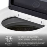 LG 5.5 Cu. Ft. High Efficiency Smart Top Load Washer EasyUnload Alpine White from Kings Outlet