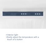 Insignia - 18.6 Cu. Ft. Bottom Freezer Refrigerator with ENERGY STAR Certification - Stainless Steel - Image 7