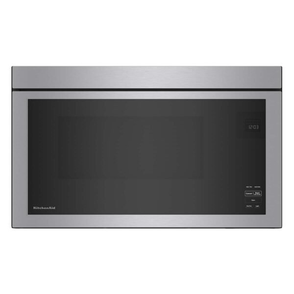 KitchenAid 1.1 Cu. Ft. Over-the-Range Microwave Flush Built-in Design PrintShield Finish Stainless Steel from Kings Outlet