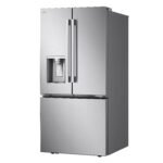 LG - Standard Depth MAX 24.5 Cu. Ft. Smart French Door Refrigerator with Dual Ice - Stainless Steel - Image 6
