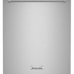 KitchenAid - 24" Top Control Built-In Stainless Steel Tub Dishwasher with 3rd Rack, Fan-Enabled ProDry, 44 dBA - Stainless Steel