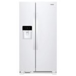 Whirlpool - 25 Cu Ft. Wide Side-by-Side Refrigerator - White