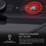 LG - 5.3 Cu. Ft. High Efficiency Smart Top Load Washer with TurboWash3D Technology - Matte Black - Image 7