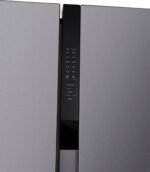 Frigidaire 21.4 Cu. Ft. Side-by-Side Counter-Depth Refrigerator Fresh Storage Crispers Drawer Fingerprint-Resistant Stainless Steel from...