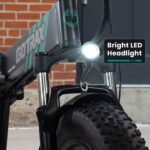 GoTrax - Z4 PRO Foldable Ebike w/ up to 40mi Max Operating Range and 28 mph Max Speed - Black - Image 3