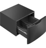 GE - 16" Laundry Pedestal with Storage Drawer for Select Washers and Dryers - Carbon Graphite - Image 5