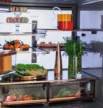 Café - 27.6 Cu. Ft. 4-Door French Door Smart Refrigerator with Convertible Temperature Drawer - Matte Black - Image 6