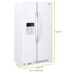 Whirlpool - 21 Cu. Ft. Side-by-Side Refrigerator with LED Interior Lighting - White - Image 3