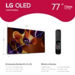 LG - 77" Class G4 Series OLED evo 4K UHD Smart webOS TV with One Wall Design (2024) - Image 3