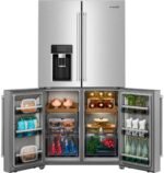 KitchenAid - 19.4 Cu. Ft. French Door Refrigerator with Flexible Temperature Zone - Stainless Steel - Image 7