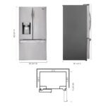 LG - 27.7 Cu. Ft. French Door Smart Refrigerator with External Ice and Water - Stainless Steel - Image 3