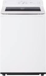 LG - 5.0 Cu. Ft. High-Efficiency Smart Top Load Washer with Easy Unload - Alpine White