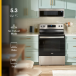 Whirlpool - 30-inch Electric Range with No Preheat Mode - Stainless Steel - Image 4