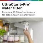 Bosch - 800 Series 21 Cu. Ft. 4-Door French Door Counter-Depth Smart Refrigerator with VitaFresh - Stainless Steel - Image 4