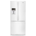 Whirlpool 20 Cu. Ft. Wide French Door Refrigerator White from Kings Outlet
