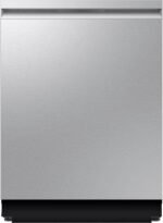 Samsung - 24" AutoRelease Dry Smart Built-In Stainless Steel Tub Dishwasher with 3rd Rack Washing System, 38dBA - Stainless Steel