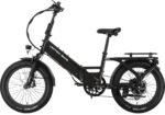 Lectric eBikes - XP4 750 Step-Thru Foldable Long-Range eBike (Max 85mi/28mph) + LevelUp Rack/Seat Post/Elite Headlight/Lock - Tempest Grey - Image 7