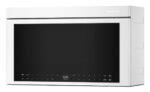 KitchenAid - 1.1 Cu. Ft. Convection Flush Built-In Over-the-Range Microwave with Air Fry Mode - White - Image 3