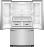 Whirlpool - 25.2 Cu. Ft. French Door Smart Refrigerator with Elevated Deli Drawer - Stainless Steel - Image 2