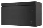 Whirlpool - 1.1 Cu. Ft. Over-the-Range Microwave with Flush Built-in Design - Black - Image 4