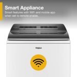 Whirlpool 5.2/5.3 Cu. Ft. High Efficiency Smart Top Load Washer 2 in 1 Removable from Kings Outlet