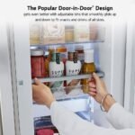 LG - 29.5 Cu. Ft. 4-Door French Door-in-Door Smart Refrigerator with Craft Ice - Stainless Steel - Image 7