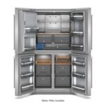 KitchenAid - 19.4 Cu. Ft. French Door Refrigerator with Flexible Temperature Zone - Stainless Steel - Image 5