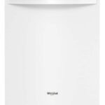 Whirlpool - 24" Top Control Built-In Stainless Steel Tub Dishwasher with Large Capacity Tall Top Rack and 50 dBA - White